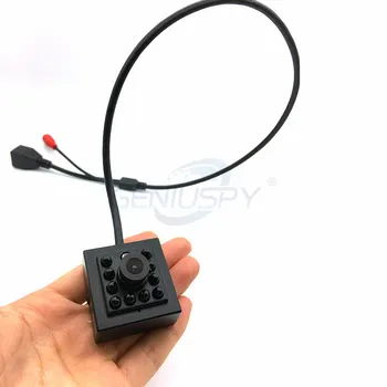 Fabrikken Sælger H. H. 264 265 5MP 4MP 3MP 2MP 940nm Usynlige IR dioder Mini IR IP Kamera Med IR-Cut For Industri &Bird Nest Covert