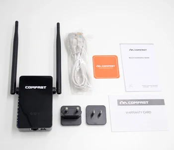 Comfast Dual Band 300-750 Mbps WiFi Repeater Wireless Range Extender Wi-Fi-Signal Forstærker Expander Wireless WiFi Router