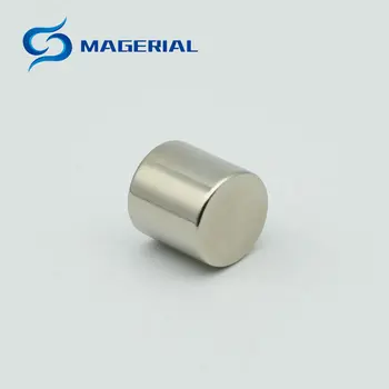 6stk Diametralt NdFeB Magnet 3D Printet Cartan Spil Diameter 10x10 mm Neodym Magneter Klasse N45 NiCuNi Forgyldt