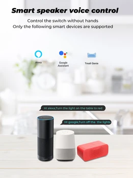 Nye Tuya MINI Wifi Smart Switch Timer Trådløse kontakter For Alexa, Google Interruptor Wifi Skifte Controller Til Google Assistent
