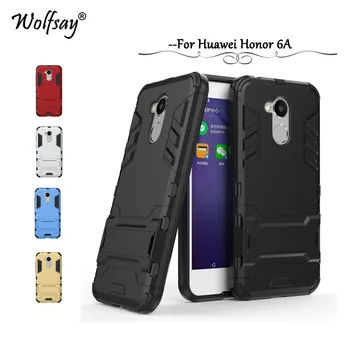 For Huawei Honor 6A Tilfælde Stødsikkert Robot Gummi Hard Back PC Phone Case For Huawei Honor 6A Beskyttende Dække For Huawei Honor6A
