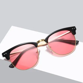 2020 Polariserede Solbriller Kvinder Retro Metal Ramme Sol Briller Berømte Lady Brand Designer Oculos masculino lentes de sol