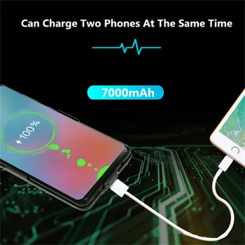 KQJYS Ultratynde Batteri-Power Bank Oplader Sager til Samsung Galaxy S20 5G Bærbare batterier og Opladning Dække Magt Sag