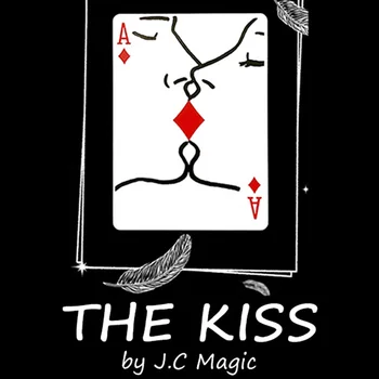 Kys af J. C, Magic Kort, Magic Tricks Visuel Gimmick Romantisk Poker Magie Tryllekunstner Tæt Op Street Illusioner Mentalism Sjovt