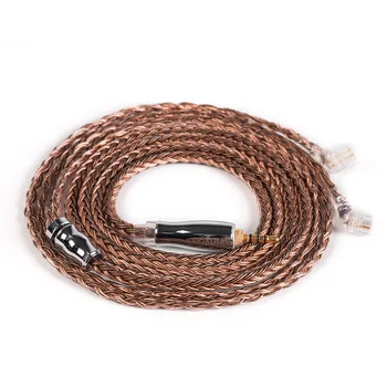 Yinyoo 16 Kerne Høj Renhed Kobber Kabel 2.5/3.5/4.4 mm Balanceret Kabel Med MMCX/2pin Stik ZSX ZSN ZS10 PRO BA5 V90 BLON BL03