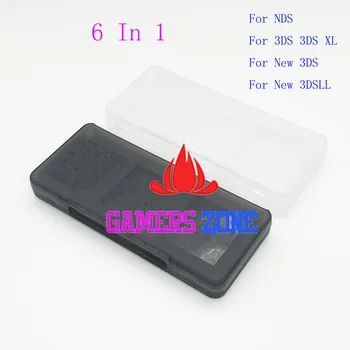 6-i-1 For Nye 3DSLL Spil Kort Carry Case Til Nintendo DS NDS, 3DS XL Patron Holder Max