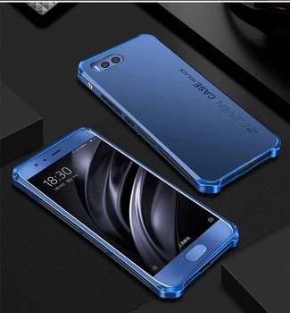 Heavy Duty Beskyttende Metal Telefon Tilfældet For Xiaomi Mi 6 Mi 6 Stødsikkert Rustning PC& Aluminium Bumber Tilbage Dække For Xiaomi Mi 6 Pro