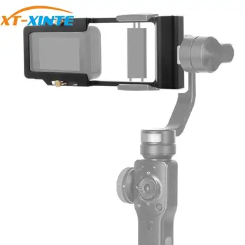 XT-XINTE Aluminium Skinne Håndholdte Gimbal Adapter Skifte Mount Plade til GoPro 8 ANTAL EK7000 4K Kamera til DJI for Osmo Handling