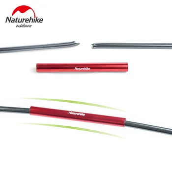 NatureHike 4 pcs Aluminum Tent Pole Repair Kit Splint 13mm Diameter