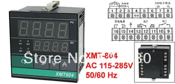 XMT804 AC 115-285V S R B K Termoelement Input SSR Relæ Output PV SV Displayet PID Termostat Digital temperaturregulator