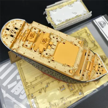 Opgradering træterrasse DIY Model Skibet Kits til Suyata Titanic Skib Model Kits Montage