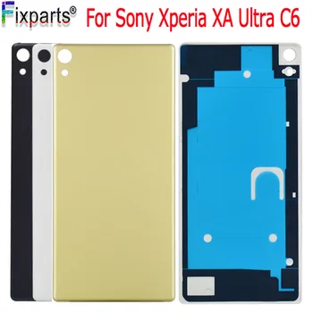 SONY XPERIA XA Ultra C6 Tilbage Batteriet Tilfælde Døren Bag Dækslet Chassis F3215 Erstatning For 6,0