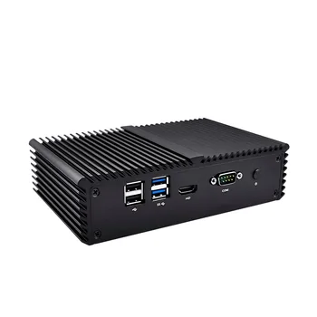 DHL Gratis Fragt Seneste Nye 6 Gigabit Lan Mini-Router med Core I3 I5-I7 -, Støtte-AES-NI,PFsense,Firewall,Qotom Q500G6
