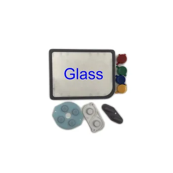 DIY Til Nintendo Game Boy Zero DMG-001 Plast Knapper Ledende Gummi Mod Kit-Glas Linse Protektor For Raspberry Pi
