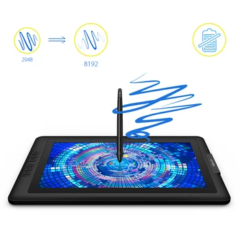 XP-Pen Artist15.6 Tegning tablet Grafisk skærm Digital Pen Vise Grafik med 8192 Pen Pres 178 grad af visuel vinkel