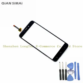 QiAN SiMAi For xiaomi redmi 4x Nye touch screen Panel Front Glas Digitizer + Værktøjer Reparere Dele 1STK