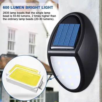 10 LED Solar Light Udendørs Sol Lampe Sensor væglampe er Vandtæt Soldrevne Sollys i Haven Dekoration Gade Lys