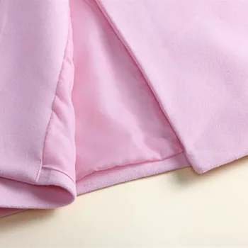 Uldne Frakke Manteau Femme Hiver 2020 Vintage Tøj Koreansk Mode Casaco Rosa Lange Elegante Roupa De Frio Feminina Nye Bælte