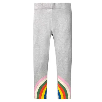 Piger Bukser Rainbow Dyr Mønster Børn, Trousers Kids Leggings til Piger, Tøj 2019 Mærke Bomuld Baby Piger Legging Fille