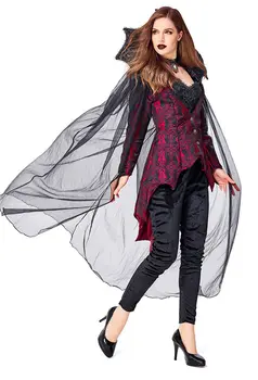 Ny Vampyr Earl Dronning Kostume til Cosplay Halloween temafest Vampyr, Dæmon Kostume halloween kostume til kvinder