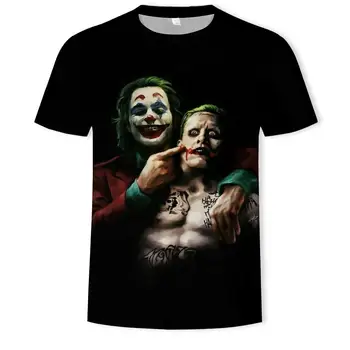 2020 ny 3D-klovn kortærmet T-shirt horror klovn sjove klovn 3D kortærmet T-shirt hip hop stil Gotisk stil summer top