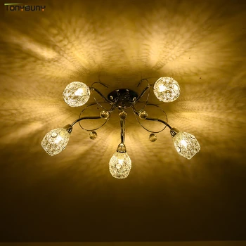 Parlor hotel stue led pendel moderne soveværelse indendørs hængende belysning og bar 110V 220V glans droplight