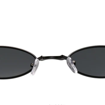DYTYMJ Lille Ramme Legering Solbriller Kvinder Brand Designer solbriller til Mænd Ovale Solbriller Kvinder Retro Lentes De Sol Mujer