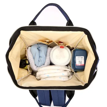 Mode Mumie Barsel Ble Taske med Stor Kapacitet Ble Taske Rejse Rygsæk Sygepleje Taske til Baby Care Kvinders Mode Taske