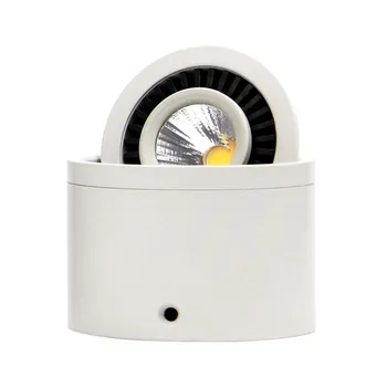 360 Graders Justerbar LED-loftslampe 5/7/9/15W dæmpbar baggrund spot lys, Overflade Monteret i loftet AC85-265V lampada
