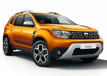 Rustfrit stål indvendig dør, vindue skifte kontrol dekorative dække trimmer til Renault, Dacia Duster 2018-2021
