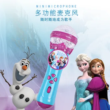 Disney piger prinsesse frosne 2 Sang Mikrofon legetøj Musik Mikrofon Forstærket Baby K Sang Pige Toy