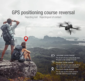 ZLL SG906 Pro 2-Akse Gimbal BEAST GPS-Drone med 4K HD-Kamera 5G WiFi Professionel Børsteløs Quadcopter 50X Zoom RC Dron
