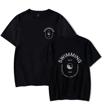2018 Mac Miller Svømning T-shirt Mode Cool T-Shirt til Kvinder/mænd Bomuld harajuku Casual Sjove Kvindelige Tshirt Toppe Hip Hop tøj