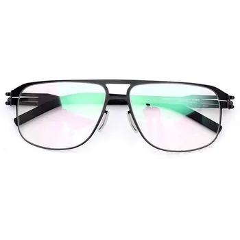 Briller Unik Ingen skrue Design Brand Ramme for Mandlige Optiske Briller Briller Recept Stor Størrelse Briller