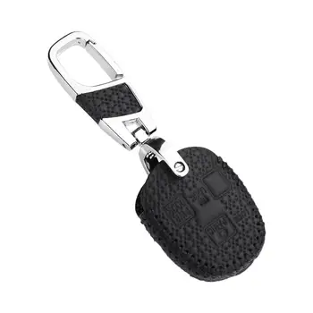 Fjernbetjening Nøgle Dækker for Lexus RX330 RX350 RX400h RX450h Ægte læder Keyless Bil vigtig Sag Tilbehør Shell Fob Keybags