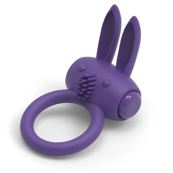 Bærbare Kanin Vibrerende Massager Personlig Sundhedspleje Stimulator Mini Bærbare Forsinkelse Ringe Massage Værktøjer