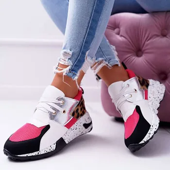 GIGIFOX 2020 IG hot Salg Stor størrelse 43 Mode Åndbar Mesh walking Sneakers Behagelig Fritid Kvinder Lejligheder Sko