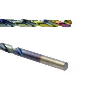 Farverige Kobolt Twist Bor 1-14mm-Boret M35 Kobolt Rørskærer Til Rustfri Stål, Kobber, Aluminium Skærende Værktøjer