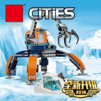 Kompatibel CITY-Serien Arktiske Is Crawler Model kits, Blok, Mursten Hurtig montage Legetøj Dreng Gave