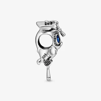 2020 NYE Mode 925 Sterling Sølv Perler Kloge Ugle Eksamen Charms passer Oprindelige Pandora Armbånd DIY Smykker til Kvinder