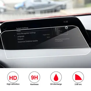 For Mazda 3 8.8 Tommer 2019 2020 Bil Navigation Hærdet Glas Skærm Protektor Film Auto Interiør Beskyttende Mærkat