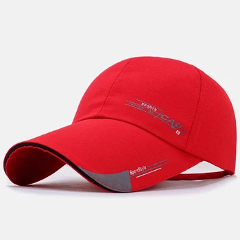 Sports Cap Herre Hat For Fisk Udendørs Linje Baseball Lang Visir Randen Skygge Snapback Solen Knogle Gorras Herre Hat