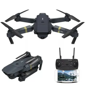 E58 WIFI FPV Med 720P/1080P HD-Vidvinkel Kamera Høje Hold-funktionen RC Drone Quadcopter RTF Med batteri Taske Med 2021