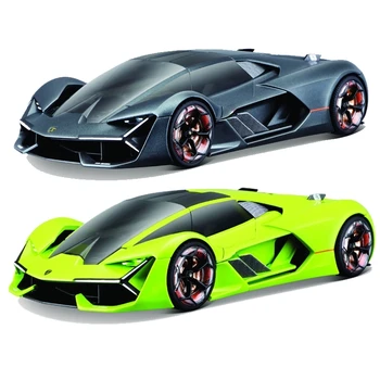 Nye Burago 1:24 Skala, Lamborghini Terzo Millennio Trykstøbt Metal Bil Model Legetøj Samling Bil Model Med Toy Box