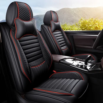 Fuld Dækning Øko-læder auto-sæder dækker PU Læder Bil sædebetræk til bmw x1 e84 f48 x3 e83 f25 g01