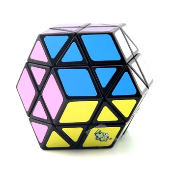 LanLan 12 Akse Rhombohedral Dodekaeder Magic Cube Megaminxeds Hastighed Puslespil Antistress Tankespil Pædagogisk Legetøj