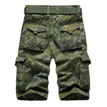Nye Cargo Shorts Mænd Øverste Design Camouflage Militær Hær Khaki Shorts Homme Summer Outwear Hip Hop Casual Fragt Camo Mænd Shorts