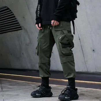 CHAIFENKO Hip Hop Cargo Bukser Mænd Mode Harajuku Sort Harem Bukser Streetwear Joggere Sweatpant Multi-Lomme Casual Herre Pants