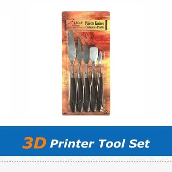 5pcs/sæt 3D-Printer Reservedele Model Værktøj til Fjernelse af Spatel Skovl Anvendes til 3D-Pen 3D printere