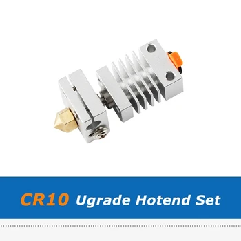 Opgradering CR10 Alle Metal Hotend Ekstruder Kit Sæt Fleksibel Titanium Heat Pause For Creality Ender-3 CR-10S Micro Schweiziske 3D-Printer